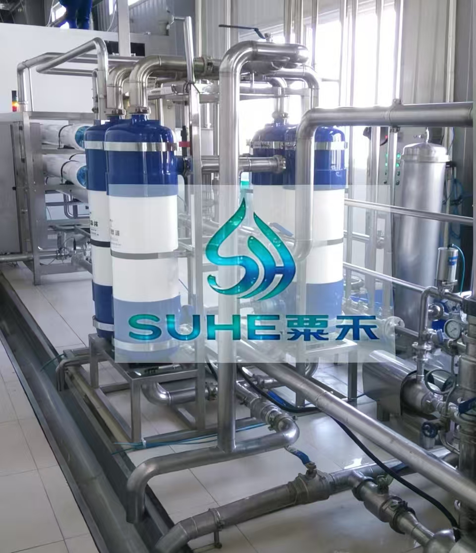 青岛某矿泉水水厂水处理系统